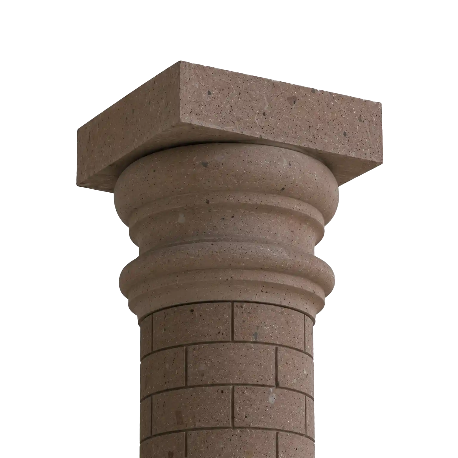 Columna tabique 30 diametro 2.40 alto Canela - Image 3