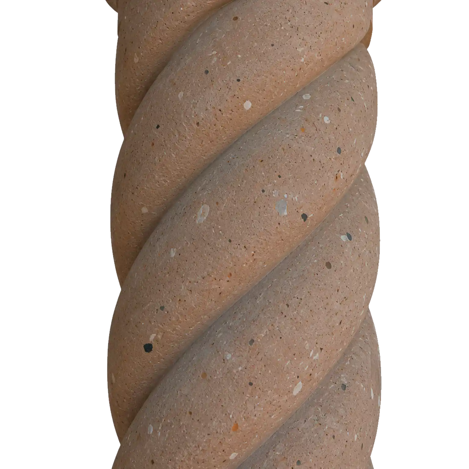 Columna trenzada 30 diametro 2.40 alto Chocolate - Image 3