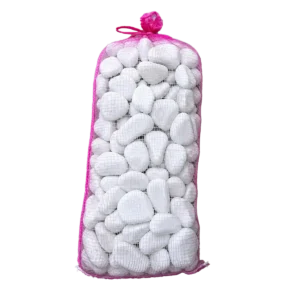 Piedra de mármol 1/2" Blanco