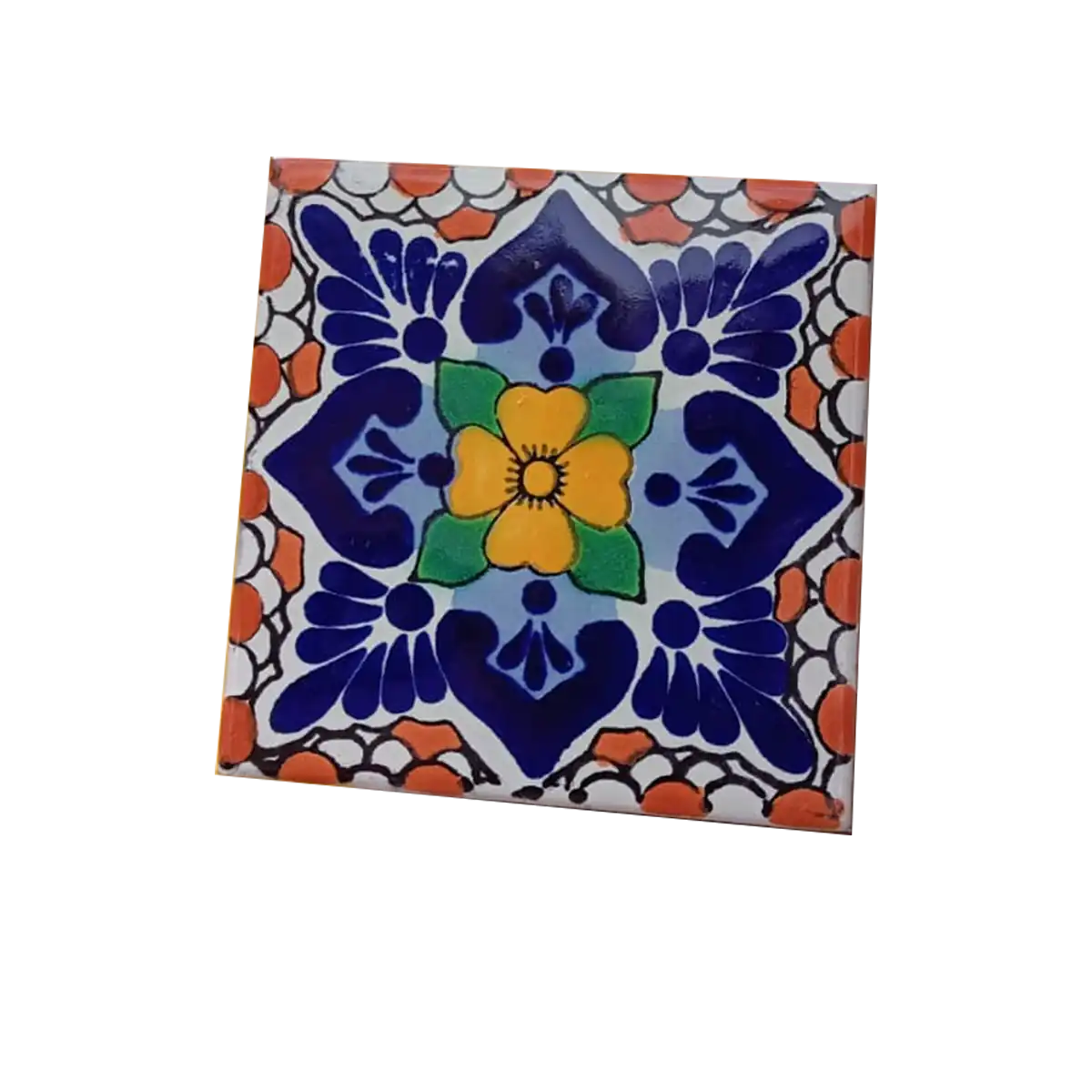 Talavera Lluvia Naranja