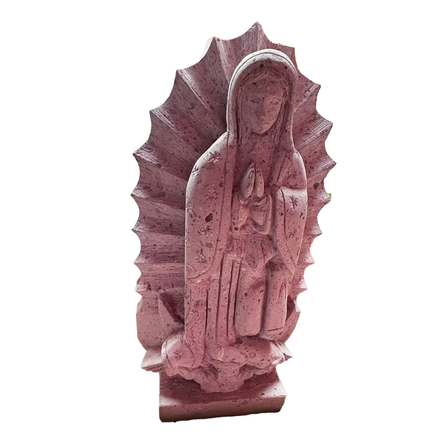Virgen 60 cm Rosa
