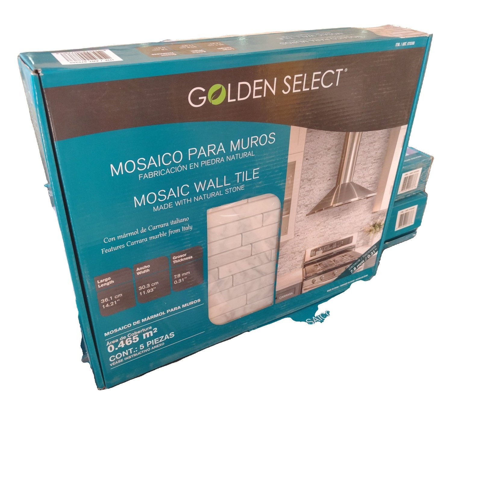 Mosaico para muros Golden Select 670300