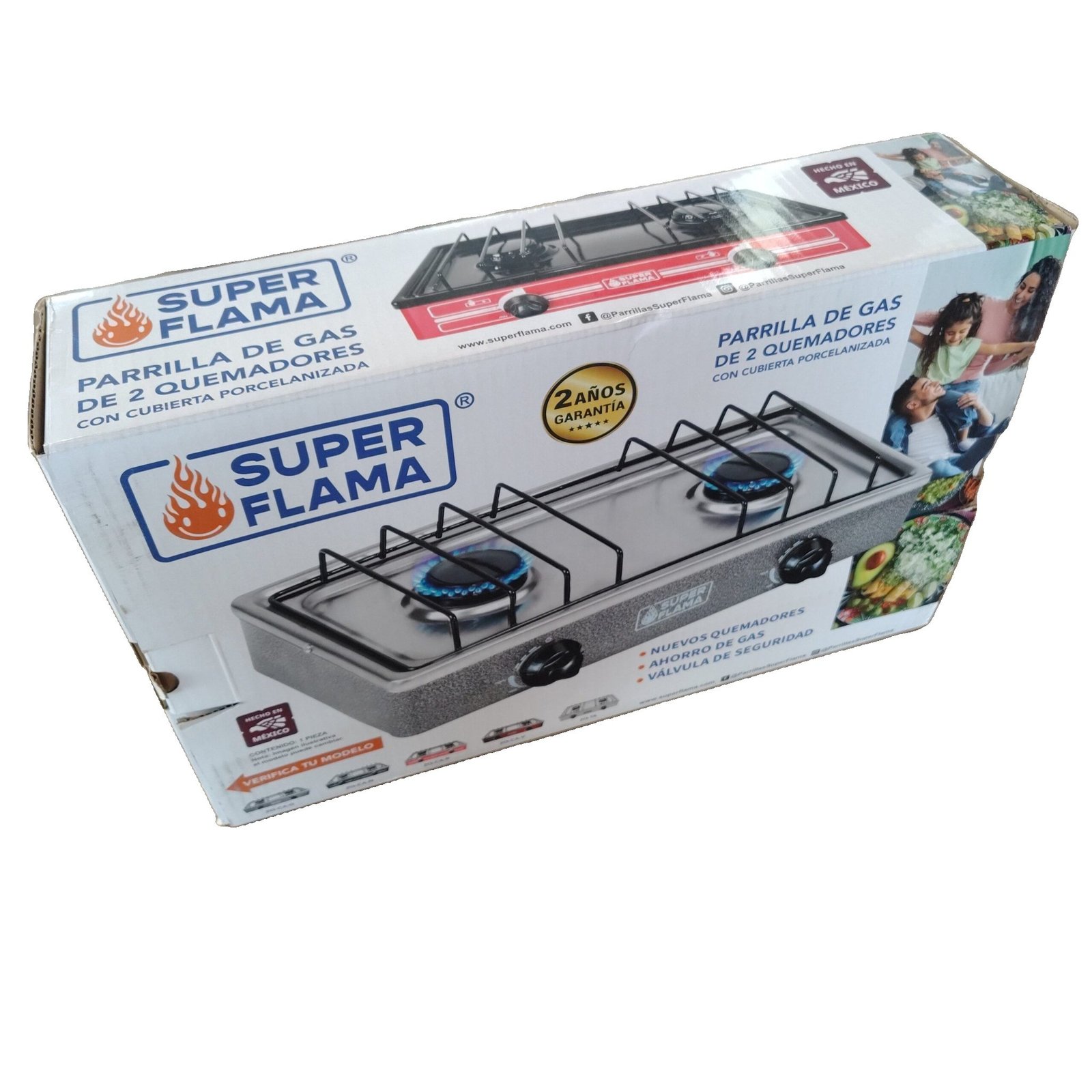 Parrilla dos quemadores - Image 2